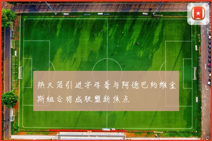 热火若引进字母哥与阿德巴约维金斯组合将成联盟新焦点