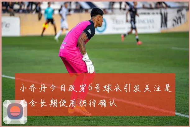 小乔丹今日改穿6号球衣引发关注是否会长期使用仍待确认
